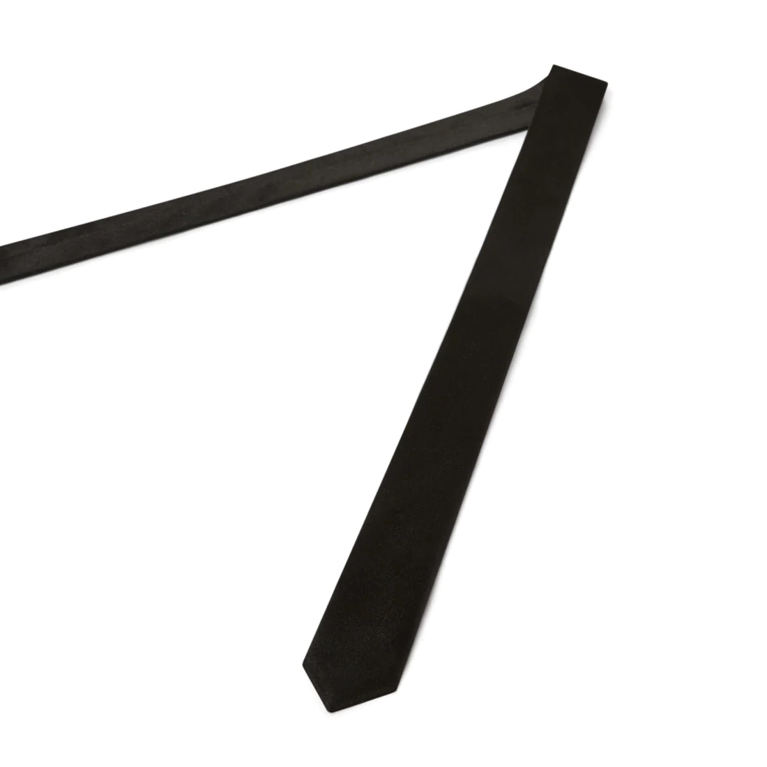 CRAVATE UNIE NOIRE – Image 3