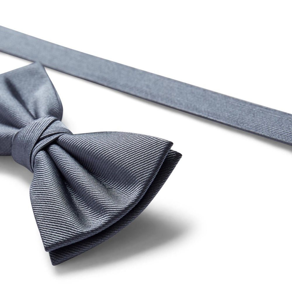 NŒUD PAPILLON TWILL GRIS – Image 3