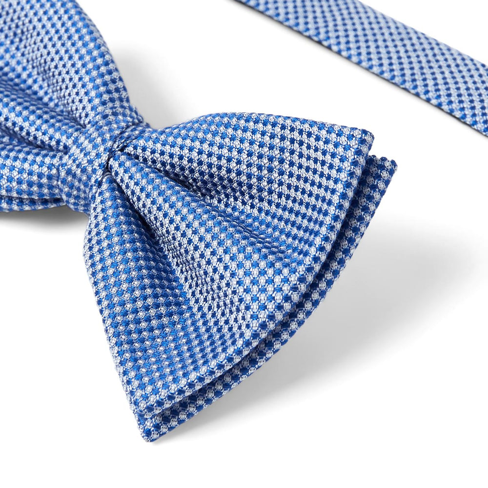 NOEUD PAPILLON OXFORD BLEU – Image 3