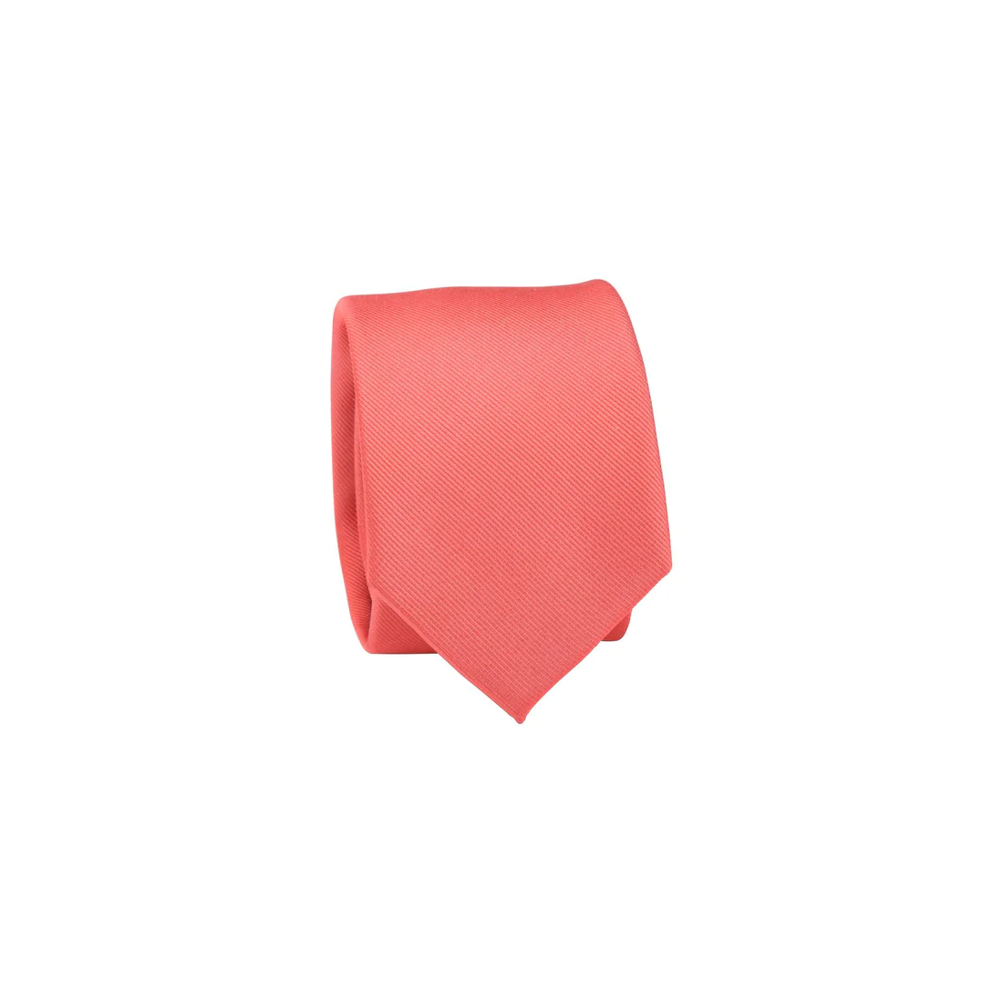 CRAVATE HOMME UNIE TWILL CORAIL