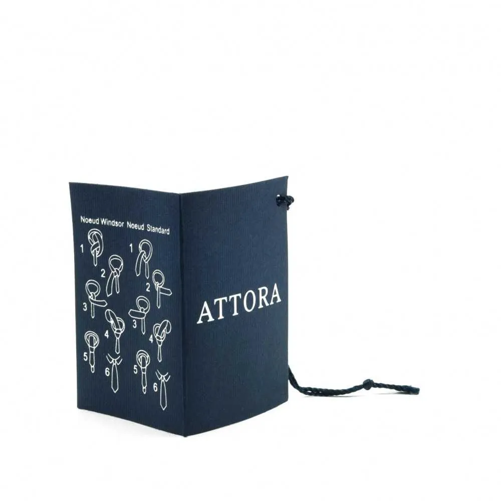 CRAVATE ATTORA. ROSE FLASHY - FUSHIA. SLIM, ÉTROITE. – Image 3