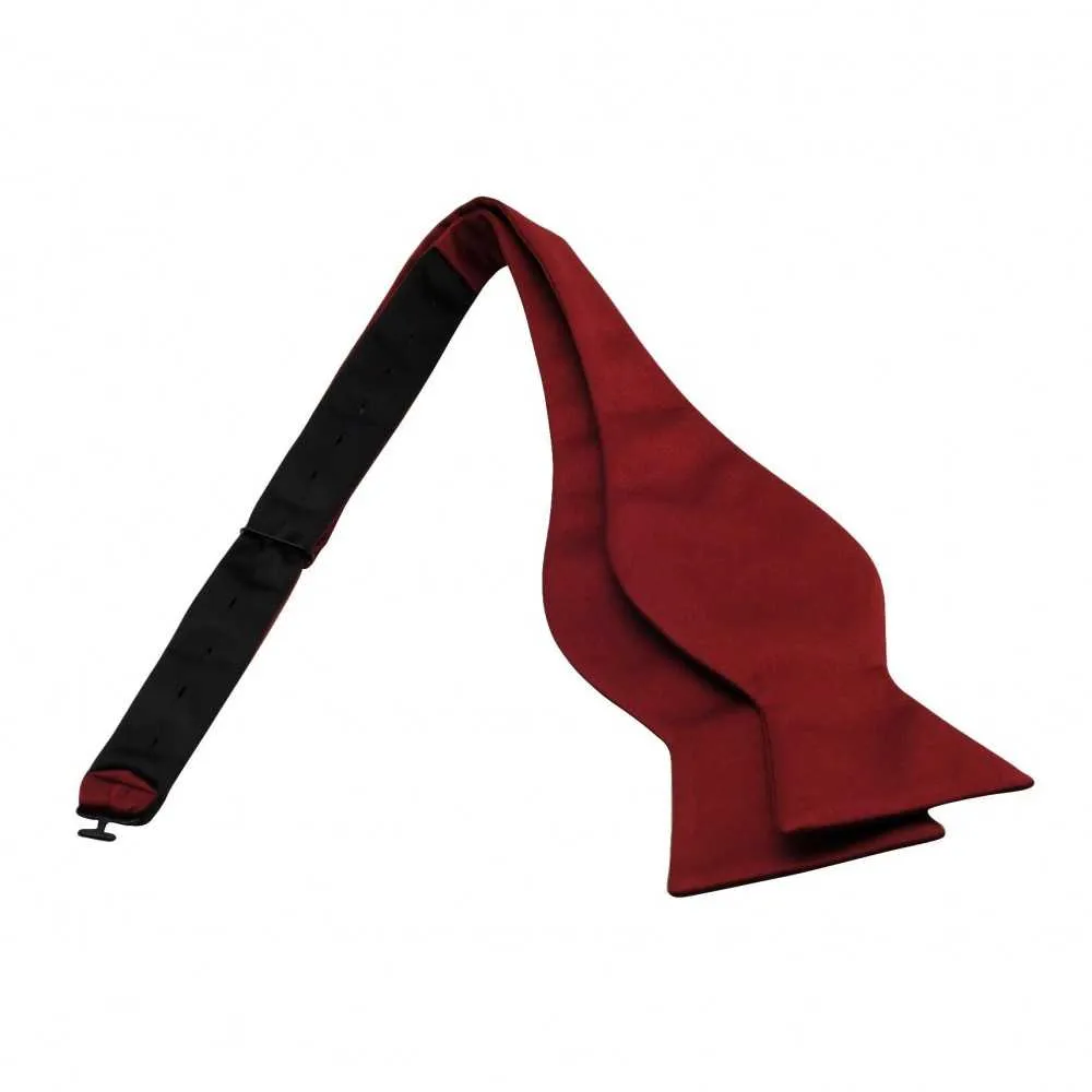 NOEUD PAPILLON HOMME À NOUER. BORDEAUX CLAIR – Image 3